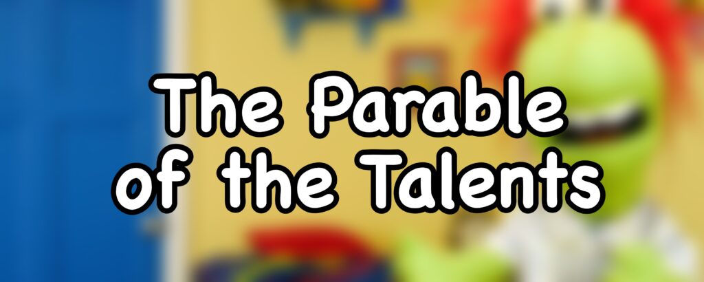 The Parable Of The Talents Banner Douglastalks